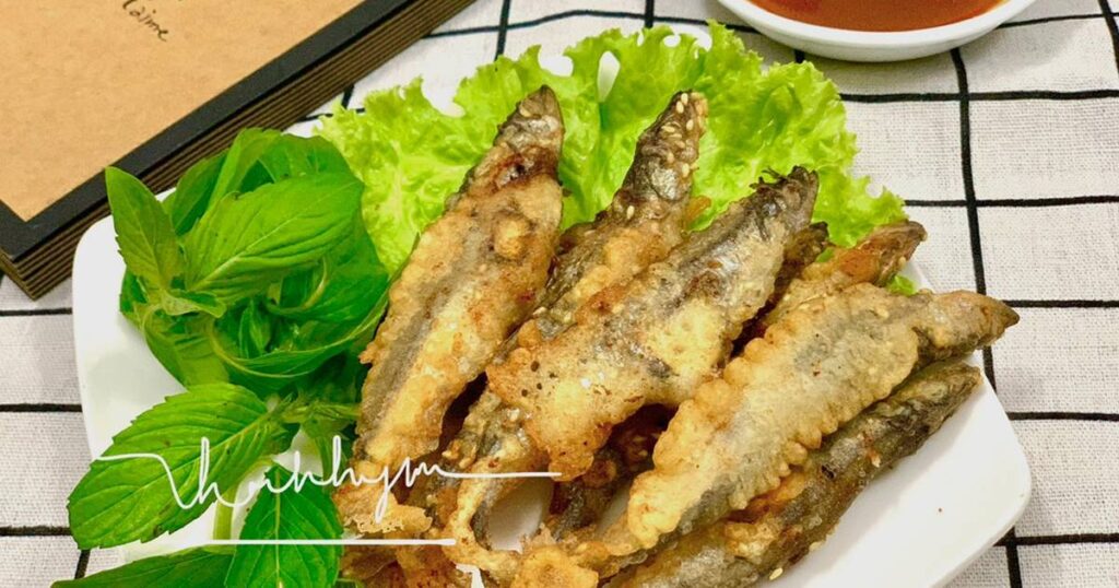 CÁ TRỨNG CHIÊN GIÒN